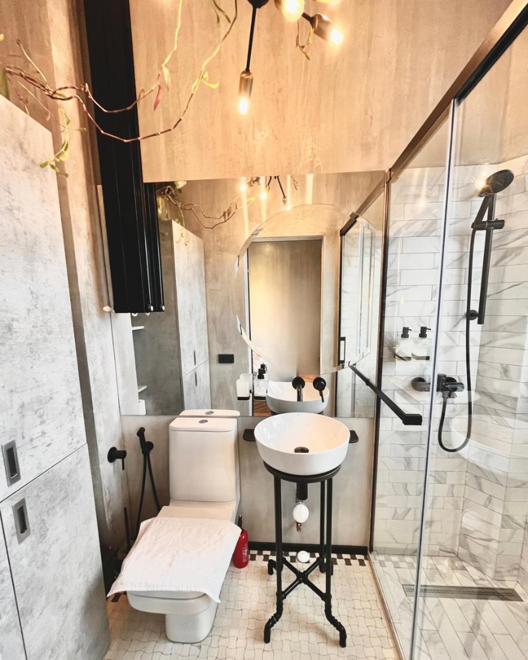 Terrace View Downtown Studio Bucureşti Eksteriør bilde